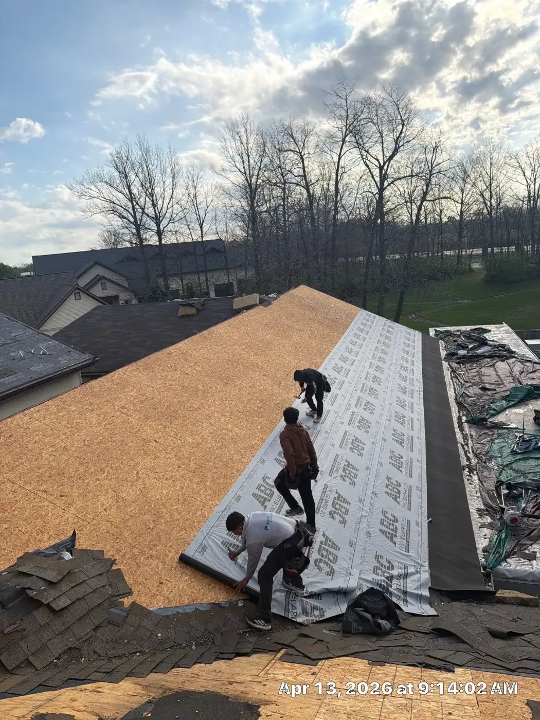 Membrane repair completed in Roachdale
